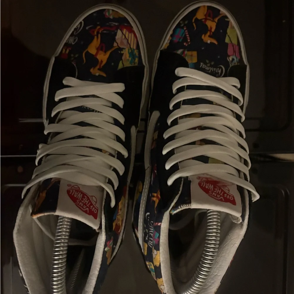 Vans x The Simpsons 2020 Christmas Sk8-Hi Men's Size 4.5 Women's‎ 6 Black 721454